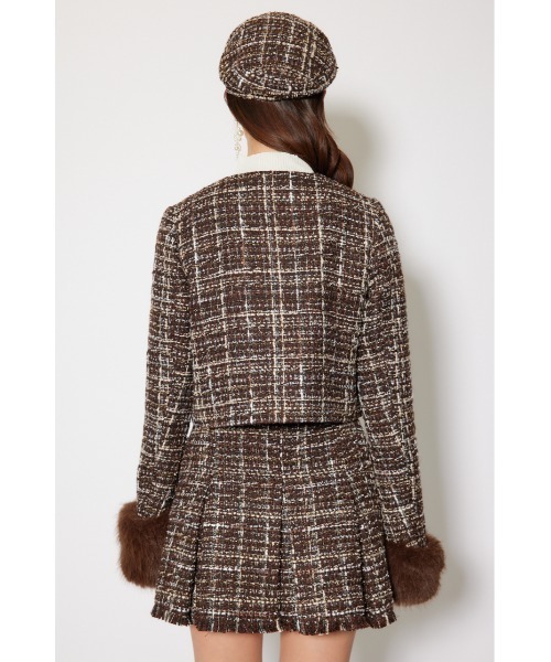 ジャケット・アウター rienda rienda（リエンダ） ノーカラーコート コート 「セットアップ対応