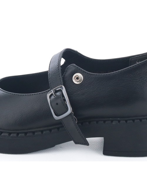 あしながおじさん フラットパンプス メリージェーン 黒 23cm 新品未使用 あしながおじさん パンプス メリージェーンシューズ 1610039