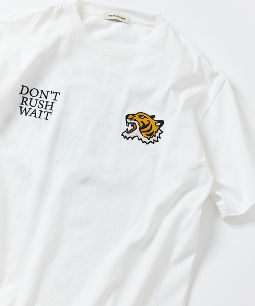 「FREAK'S STORE」 半袖Tシャツ MEDIUM チャコールグレー メンズ