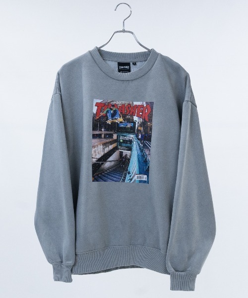 THRASHER（スラッシャー） トレーナー スウェット 「at」「THRASHER