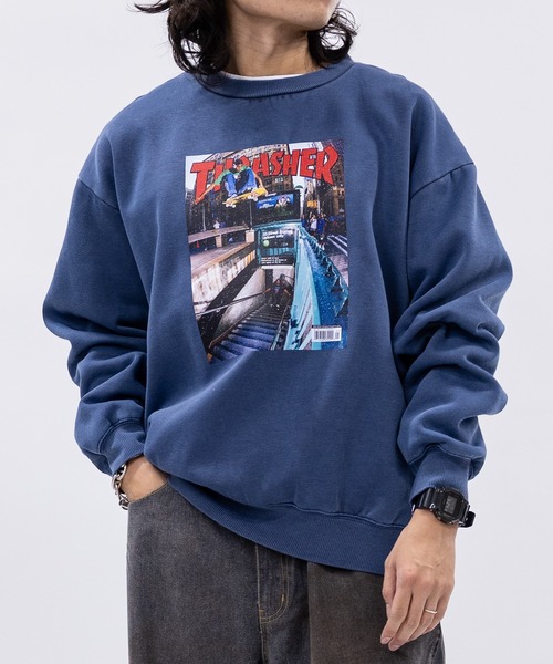 THRASHER（スラッシャー） トレーナー スウェット 「at」「THRASHER