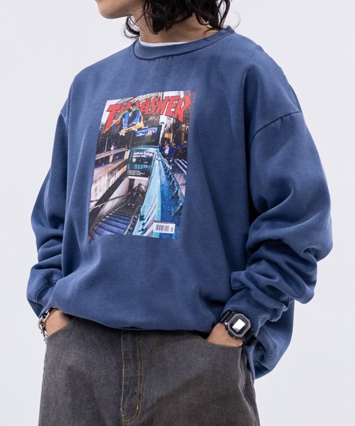 THRASHER（スラッシャー） トレーナー スウェット 「at」「THRASHER