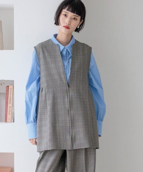 ベスト ジレ ラナテックベスト　455402 レディース