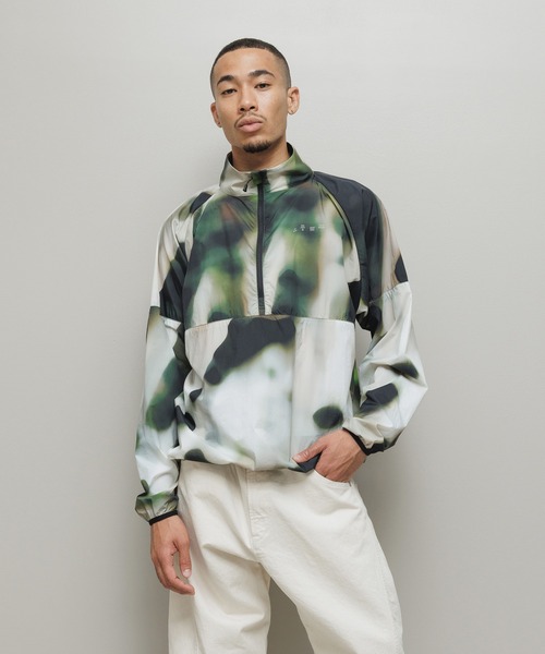 BALMUNG グレー メッシュナイロンジャケット bal（バル） ナイロンジャケット LIGHT WEIGHT WIND SHELL JACKET