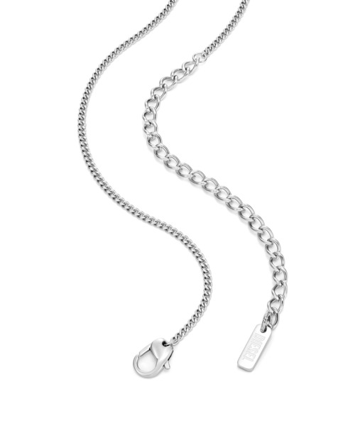 DIESEL メンズシルバーネックレス ディーゼル DIESEL ネックレス/シルバー/ネックレス/メンズ