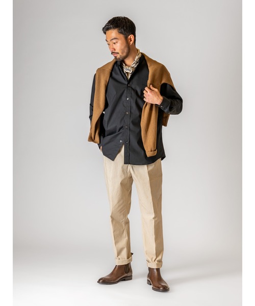 「BANANA REPUBLIC FACTORY STORE」 長袖シャツ M ホワイト メンズ_画像5