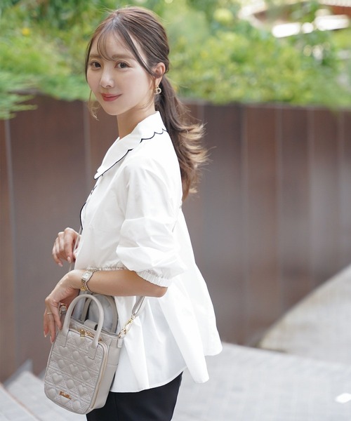 vaniller ブラウス le reve vaniller（ル レーヴ ヴァニレ） ブラウス シャツ 撥水