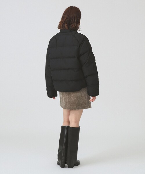 FRED PERRY ブラック 黒 MA-1 ダウン ジャケット ブルゾン FRED PERRY（フレッドペリー） ブルゾン アウター FRED PERRY / Raglan