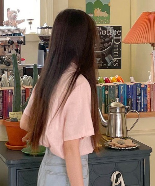 「SONA」 「a;ann」半袖シャツ FREE アイボリー レディース_画像8