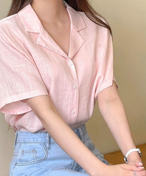 「SONA」 「a;ann」半袖シャツ FREE アイボリー レディース_画像9