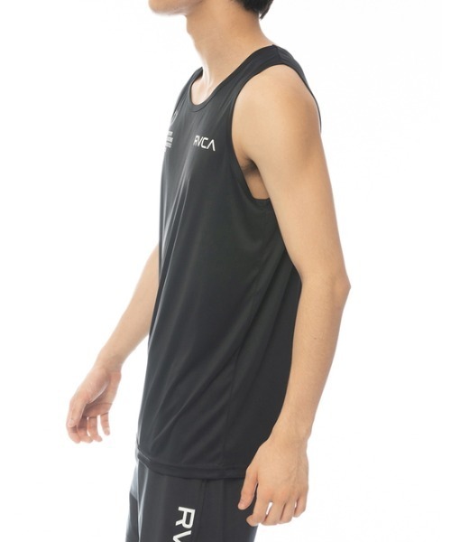 「RVCA」 ノースリーブトップス X-LARGE ブラック メンズ_画像4