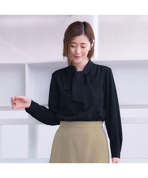 AOYAMA ブラウス シャツ 「WEB限定」通勤にも特別な日にも