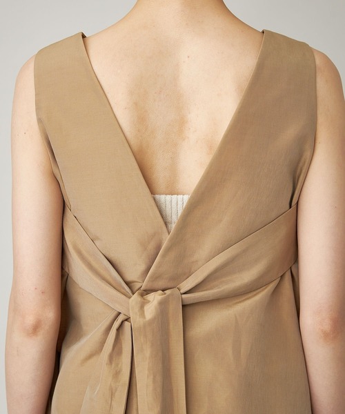 Curensology（カレンソロジー） ノースリーブワンピース FREE ベージュ