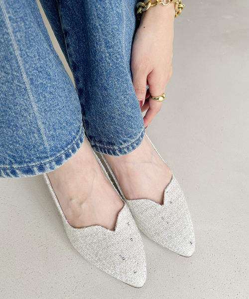 LE TALON（ル タロン） パンプス 「追加」5cmコウブカメタルライン