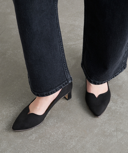 LE TALON（ル タロン） パンプス 「追加」5cmコウブカメタルライン