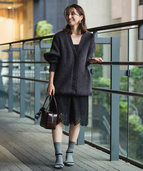 VERMEIL par iena（ヴェルメイユパーイエナ） カーディガン Mohair