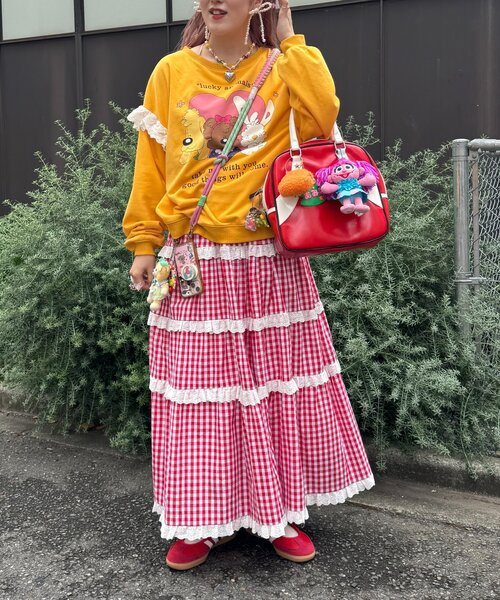 w closet（ダブルクローゼット） スカート 「あみこ企画」フリフリ