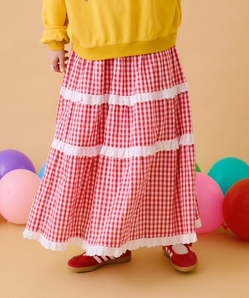 w closet（ダブルクローゼット） スカート 「あみこ企画」フリフリ
