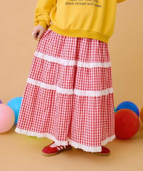 w closet（ダブルクローゼット） スカート 「あみこ企画」フリフリ