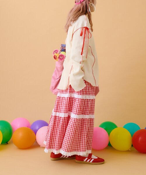 w closet（ダブルクローゼット） スカート 「あみこ企画」フリフリ