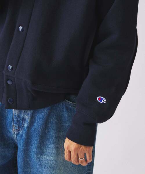 Champion スナップカーディガン Lサイズ ブラック 90s Champion チャンピオン リバースウィーブ スナップカーディガン 目