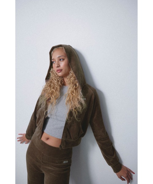 ALEXIA STAM（アリシアスタン） パーカー Wellness Velour Hoodie
