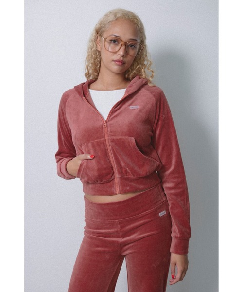 ALEXIA STAM（アリシアスタン） パーカー Wellness Velour Hoodie