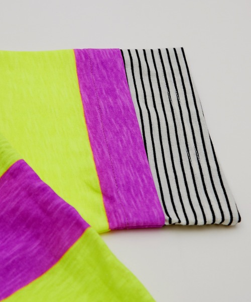 「improves」 「GRAFFITI」半袖Tシャツ FREE パープル メンズ_画像9