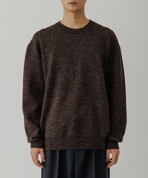 ADAM ET ROPE'（アダムエロペ） セーター ニット リネン ミックス