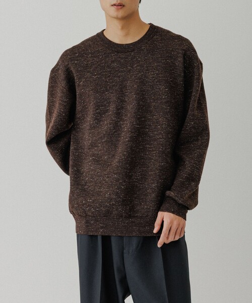 ADAM ET ROPE'（アダムエロペ） セーター ニット リネン ミックス