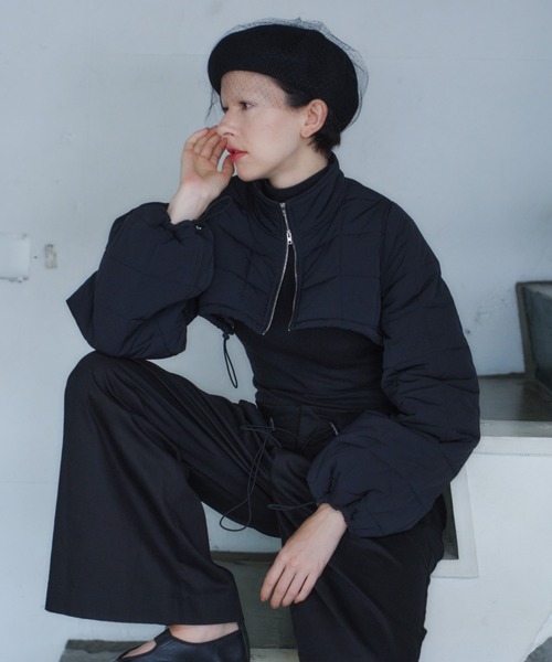 PERNA（ペルナ） 帽子 ベレー帽 チュールベレー帽 レディース