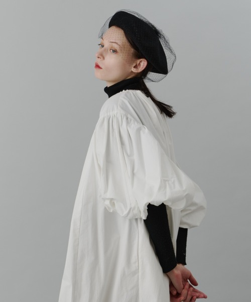 PERNA（ペルナ） 帽子 ベレー帽 チュールベレー帽 レディース