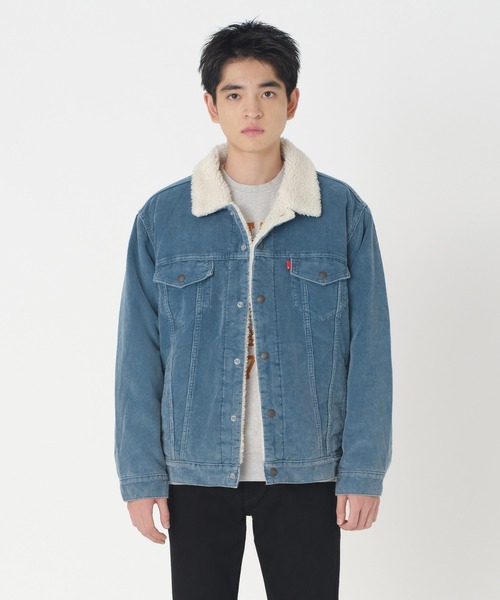 Levi's（リーバイス） コーデュロイジャケット M ブルー メンズ