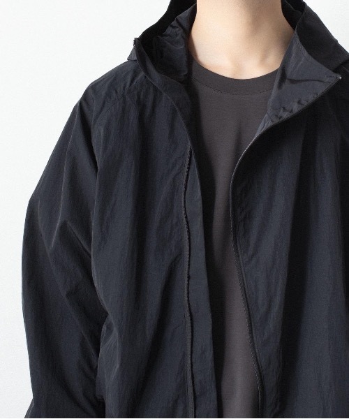 ブルゾン アウター NYタフタ フーデット トラックジャケット / NY TAFFETA HOODED TRACK JKT メンズの画像
