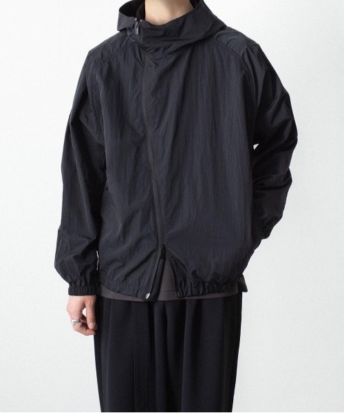 ATTACHMENT（アタッチメント） ブルゾン アウター NYタフタ フーデット