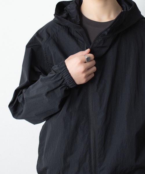 ATTACHMENT（アタッチメント） ブルゾン アウター NYタフタ フーデット