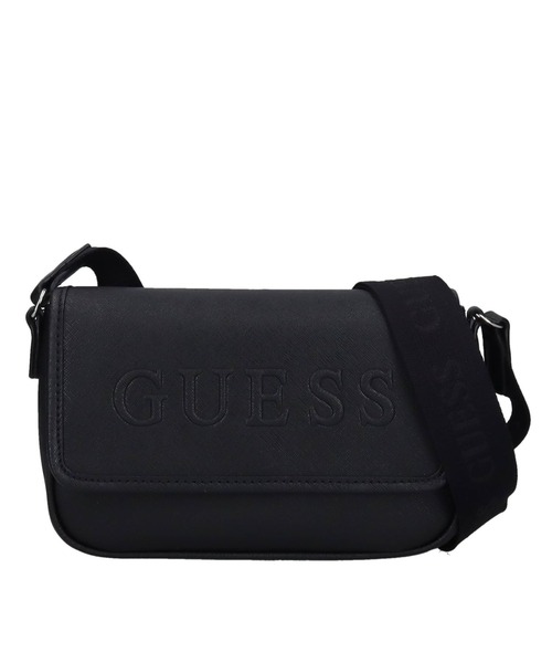 GUESS ブラック ショルダーバッグ GUESS（ゲス） ショルダーバッグ バッグ HADDINGTON MINI CROSSBODY