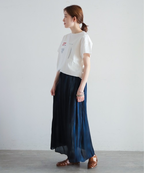 「NOMBRE IMPAIR」 半袖Tシャツ FREE グリーン レディース_画像6
