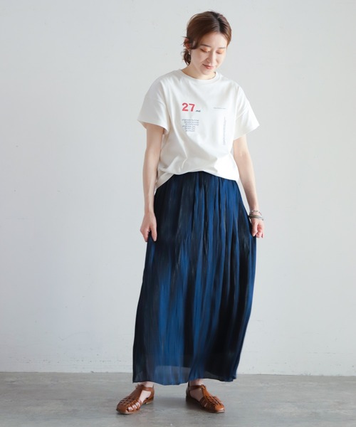 「NOMBRE IMPAIR」 半袖Tシャツ FREE グリーン レディース_画像8