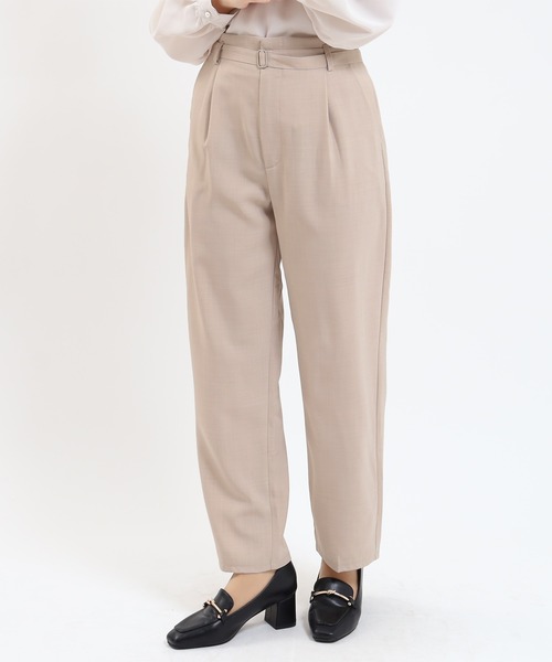 「TRUDEA」 パンツ MEDIUM ベージュ レディース_画像4
