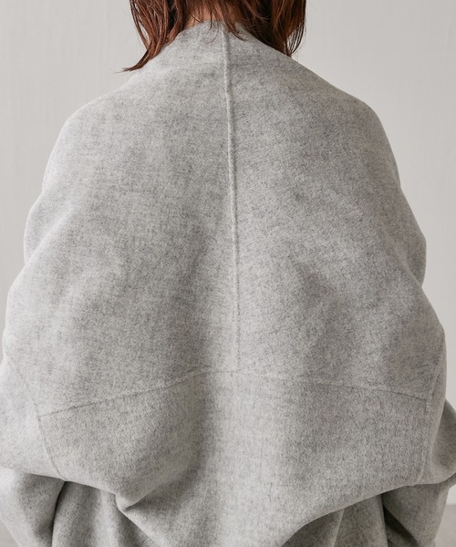 「COLLAGE GALLARDAGALANTE」 コート FREE ライトグレー レディース_画像5