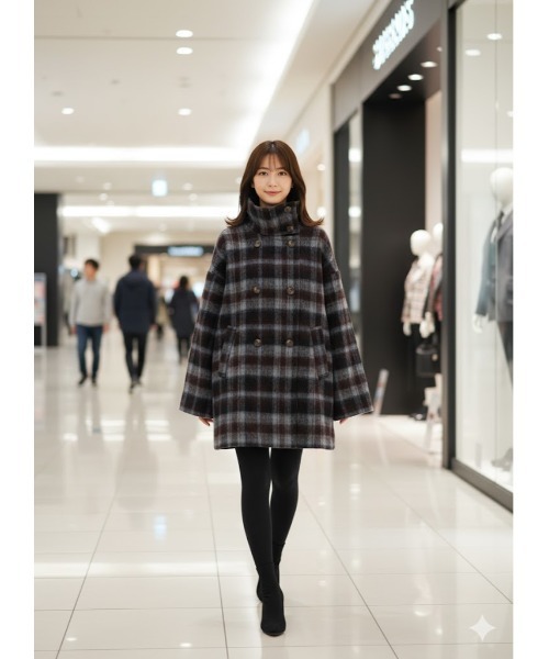 Day and Grade（デイアンドグレイド） コート アウター チェック柄