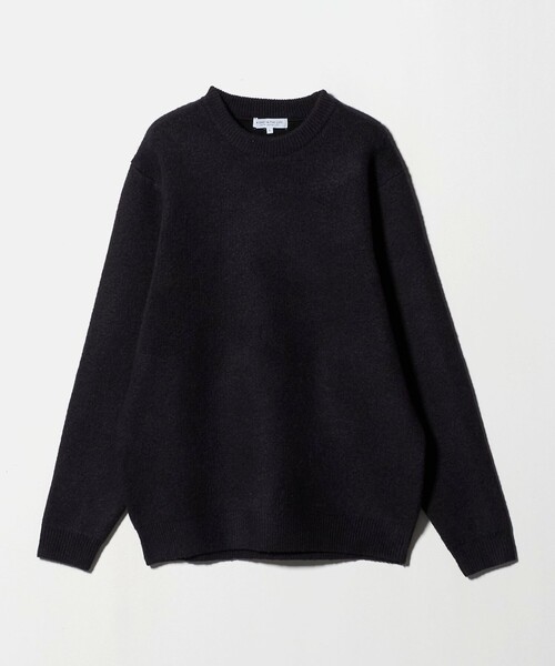 A DAY IN THE LIFE セーター ニット ダブル フェイス メランジ クルー