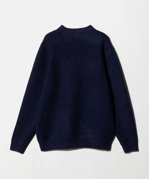 A DAY IN THE LIFE セーター ニット ダブル フェイス メランジ クルー