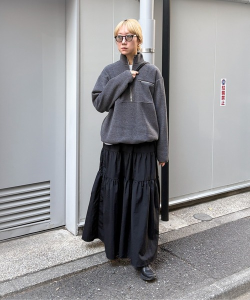 feepur（フェピュール） ハーフジップフリース レディース : ZOZOTOWN