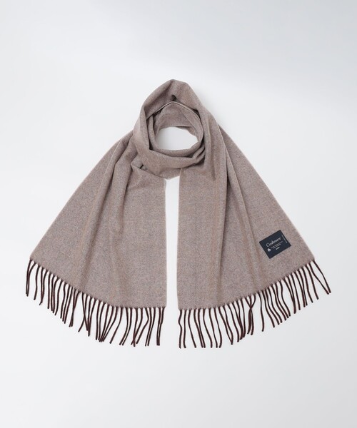 SHIPS（シップス） マフラー SHIPS: カシミヤ ヘリンボーン