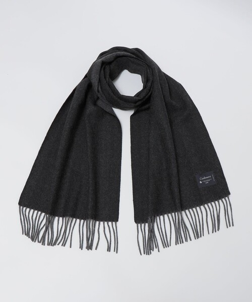 SHIPS（シップス） マフラー SHIPS: カシミヤ ヘリンボーン