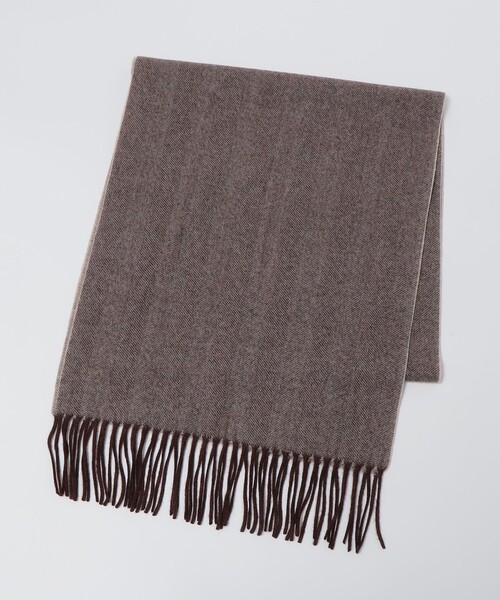 SHIPS（シップス） マフラー SHIPS: カシミヤ ヘリンボーン