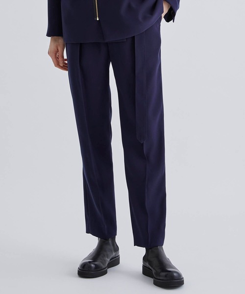 CULLNI（クルニ） スラックス 2 ネイビー メンズ : ZOZOTOWN Yahoo!店