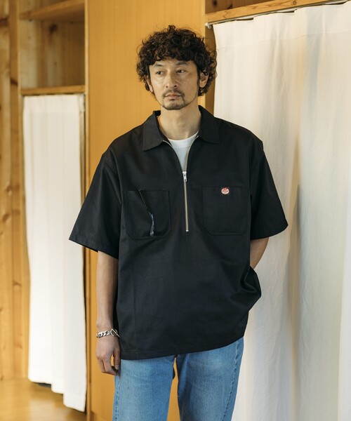 「RED KAP」 半袖シャツ LARGE ベージュ メンズ_画像5